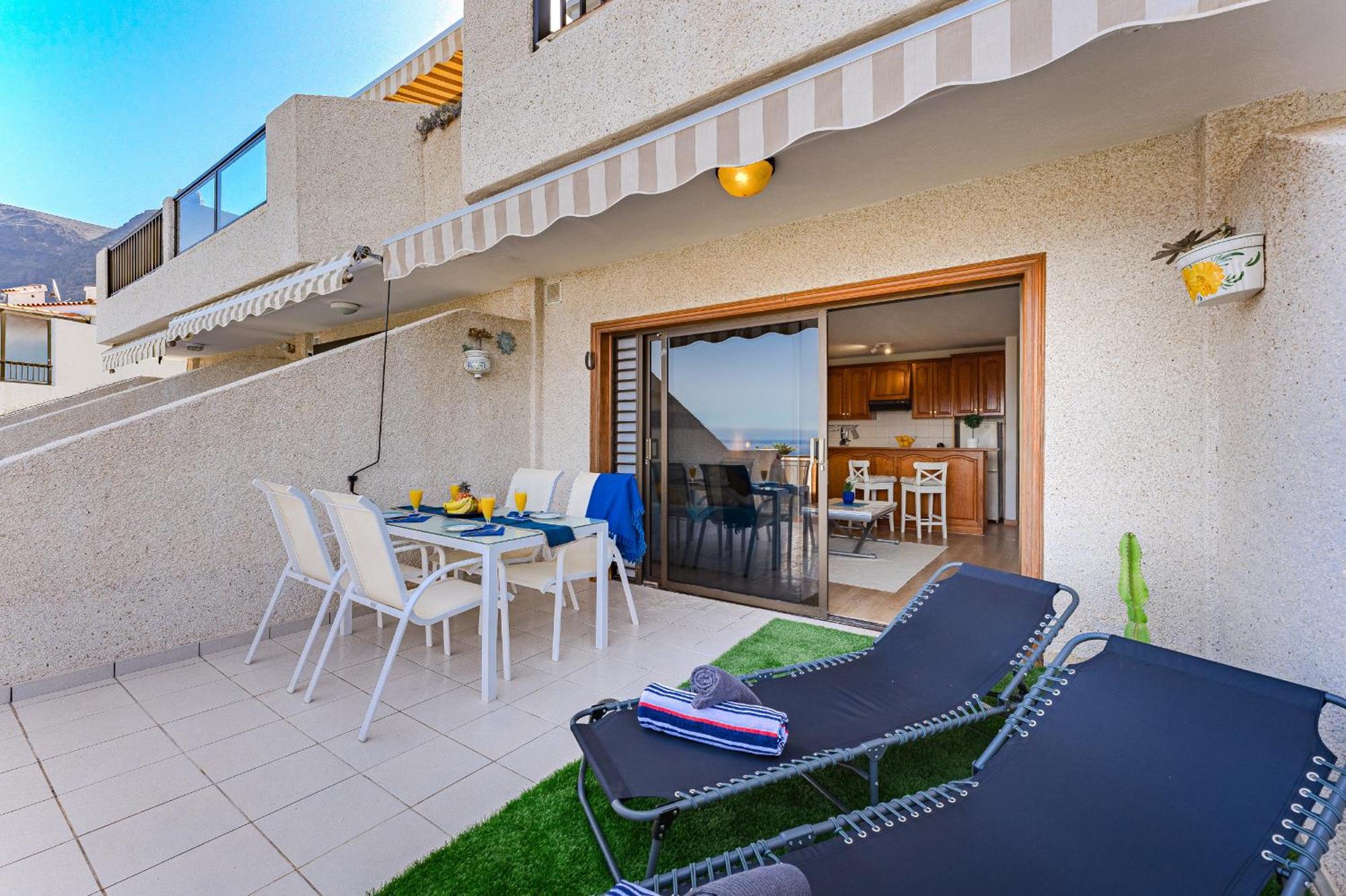 Sea View Apartment Deja Blue - Los Gigantes Puerto de Santiago  Zewnętrze zdjęcie